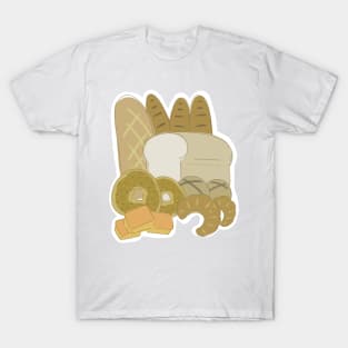 Many Different Breads Drawn Badly T-Shirt